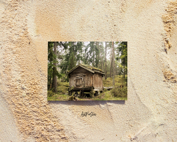 Croatia Plitvice Lakes Wooden Path National Park, Europe Landscape Custom Greeting Cards