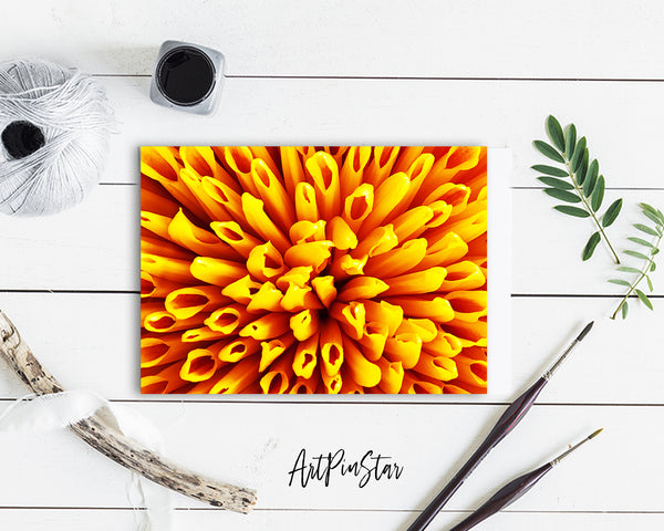 Chrysanthemum Flower Photo Art Customized Gift Cards
