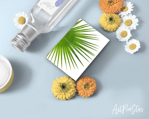 Palm Leaf Botanical Garden Customized Greeting Card