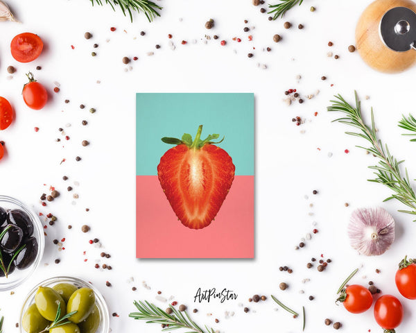 Pear Slice in Half Food Customized Gift Cards