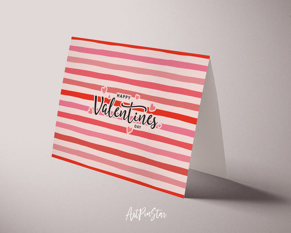 Valentine's Day Heart Customized Greeting Card