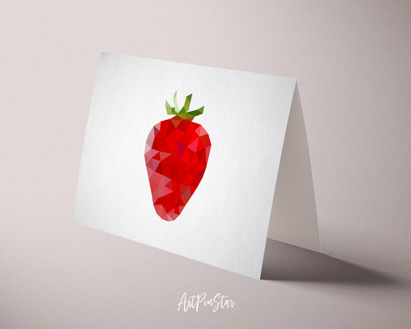 Strawberry Food Customized Gift Cards