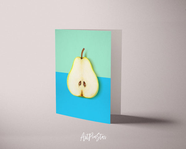Lime Slice in Half Food Customized Gift Cards