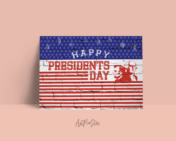 Presidents Holiday Greeting Customizable Gift Cards