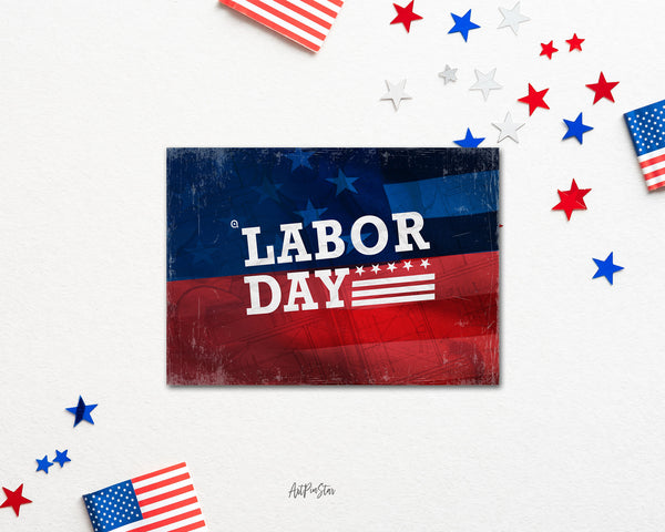 Labor Holiday Greeting Customizable Gift Cards