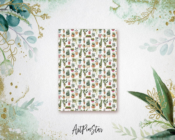 Potted Plants Botanical Garden Customized Greeting Card