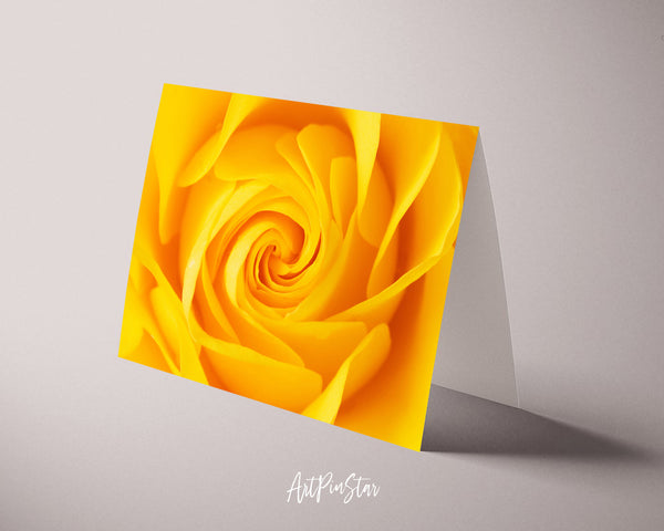Rose Flower Photo Art Customized Gift Cards