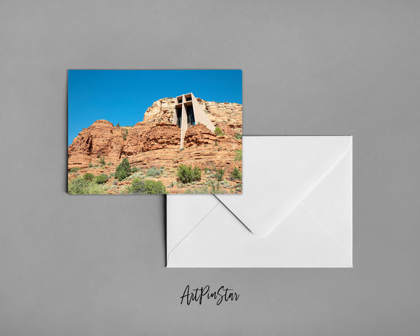 Stunning Red Stone Cliffs Sedona, Arizona Landscape Custom Greeting Cards