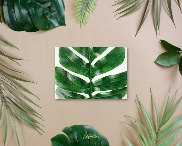 Tropical Palm Leaf Botanical Garden Customized Greeting Card