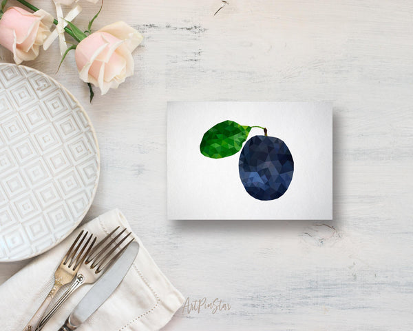 Blueberry Food Customized Gift Cards