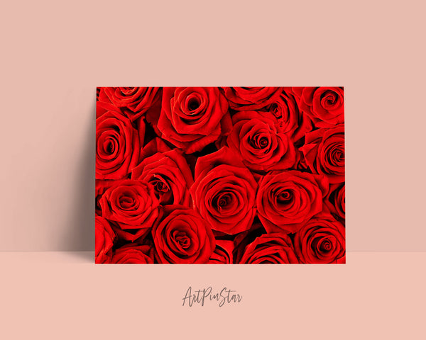 Roses Flower Photo Art Customized Gift Cards