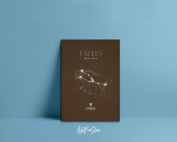 Astrology Taurus Prediction Yearly Horoscope Art Customized Gift Cards