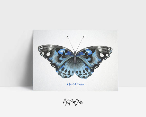 A joyful Easter Butterfly Animal Greeting Cards