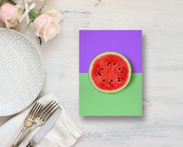 Pineapple Slice in Half Food Customized Gift Cards