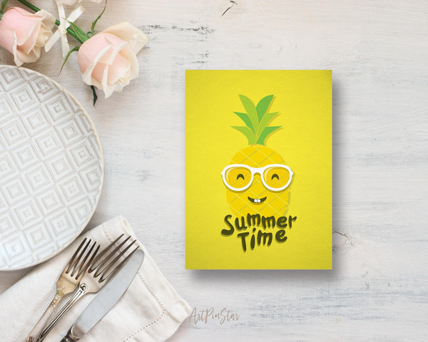 Summer Time Food Customized Gift Cards