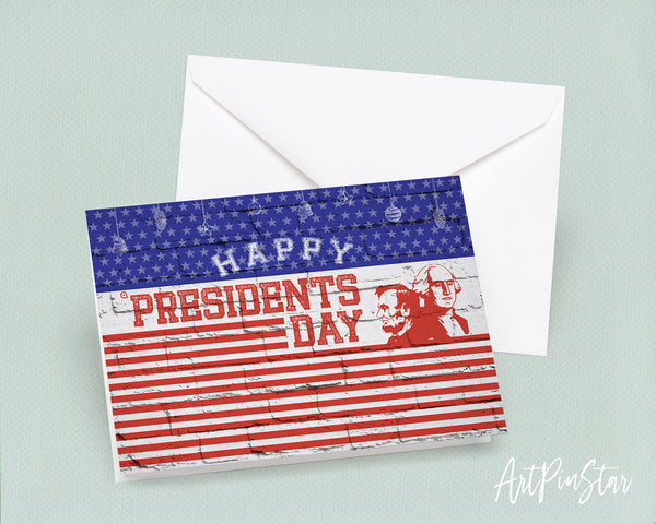 Presidents Holiday Greeting Customizable Gift Cards