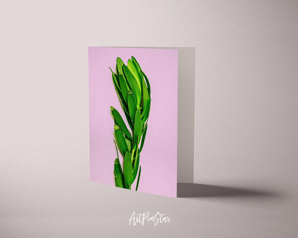Love Green Plants Botanical Garden Customized Greeting Card