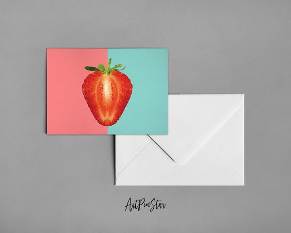 Pear Slice in Half Food Customized Gift Cards