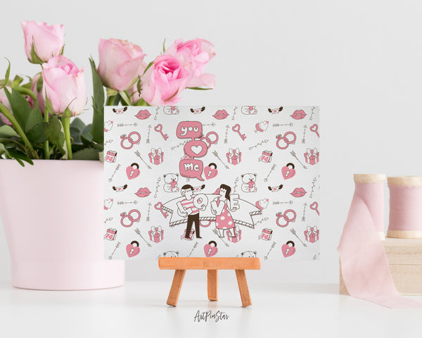 Love & Valentine's Day Customized Greeting Card