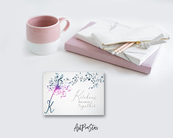 Inspiring Music Quote Letter K Symbol Kitchens bring families together