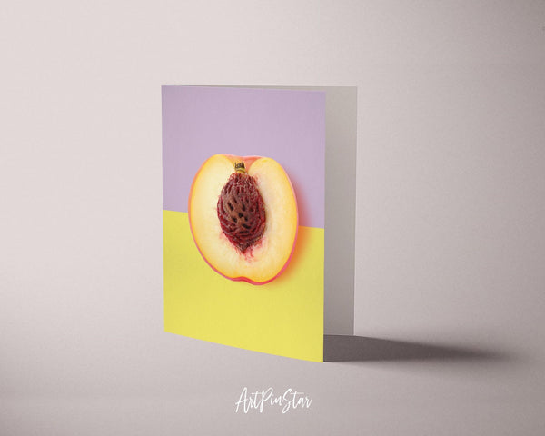 Lemon Slice in Half Food Customized Gift Cards