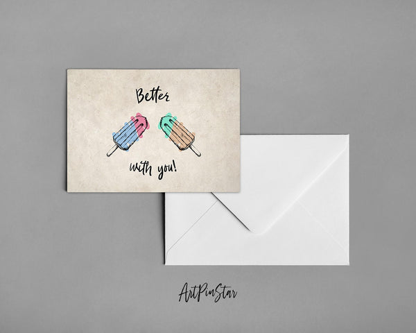Better with you Food Customized Gift Cards