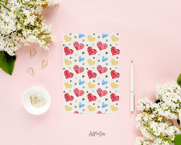 Happy Valentine's Day Customized Greeting Card