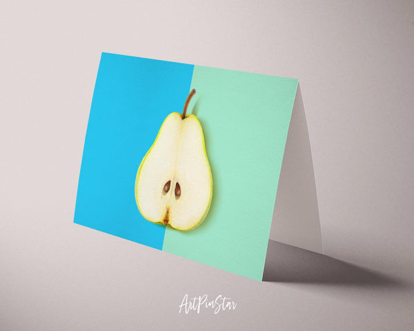 Lime Slice in Half Food Customized Gift Cards