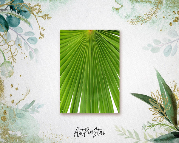 Palm Leaf Botanical Garden Customized Greeting Card