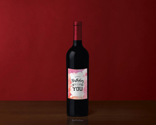 Happy Birthday To You Holiday Customizable Label