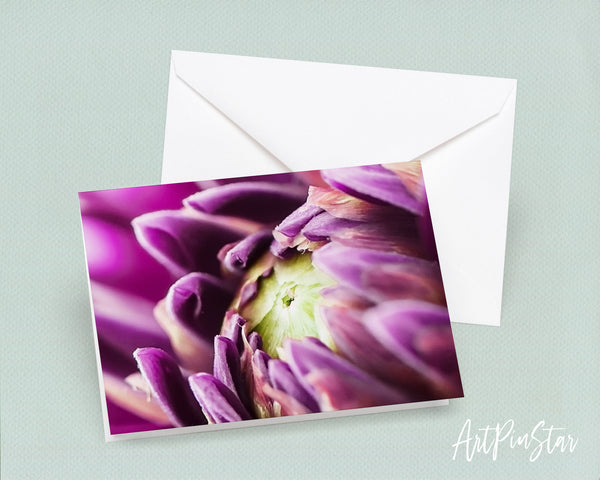 Chrysanthemum Flower Photo Art Customized Gift Cards
