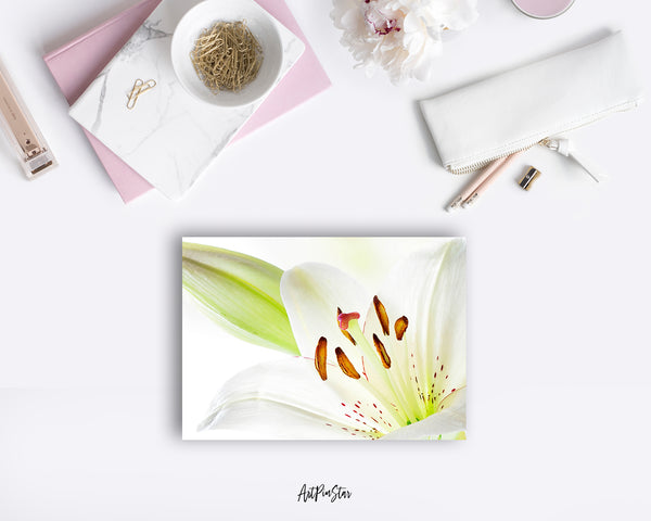 Lily Flower Photo Art Customized Gift Cards