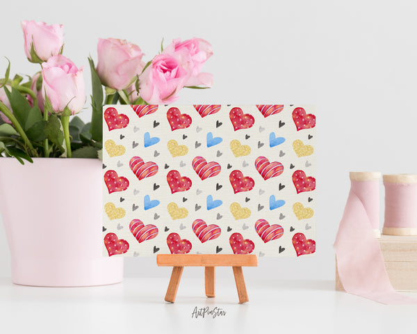 Happy Valentine's Day Customized Greeting Card
