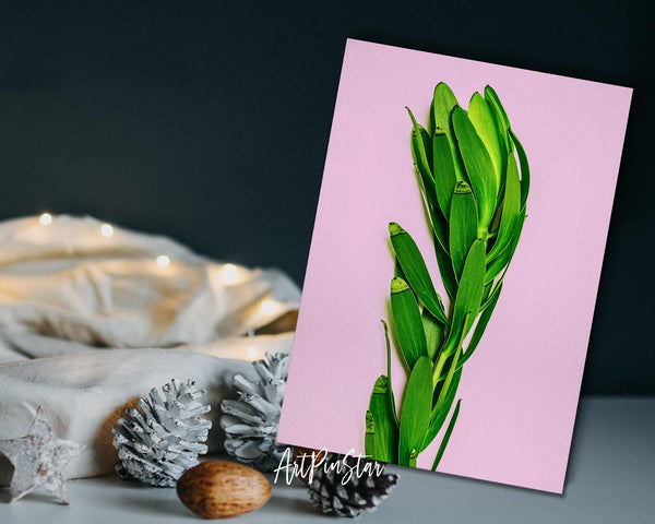 Love Green Plants Botanical Garden Customized Greeting Card