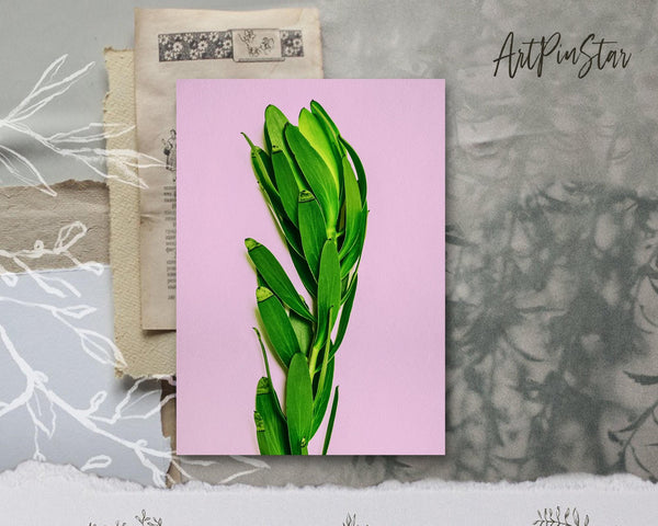 Love Green Plants Botanical Garden Customized Greeting Card