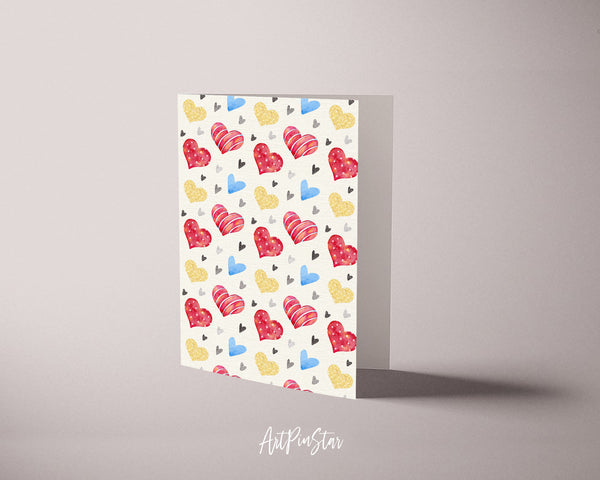 Happy Valentine's Day Customized Greeting Card