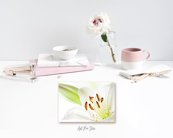 Lily Flower Photo Art Customized Gift Cards