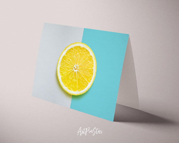 Cucumber Slice in Half Food Customized Gift Cards