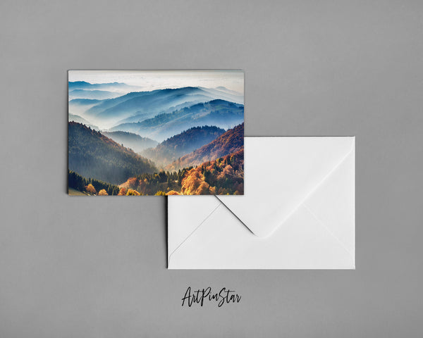 Scenic Mountain Black Forest, Germany Landscape Custom Greeting Cards