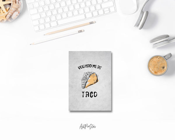 You had me at Hamburger Food Customized Gift Cards