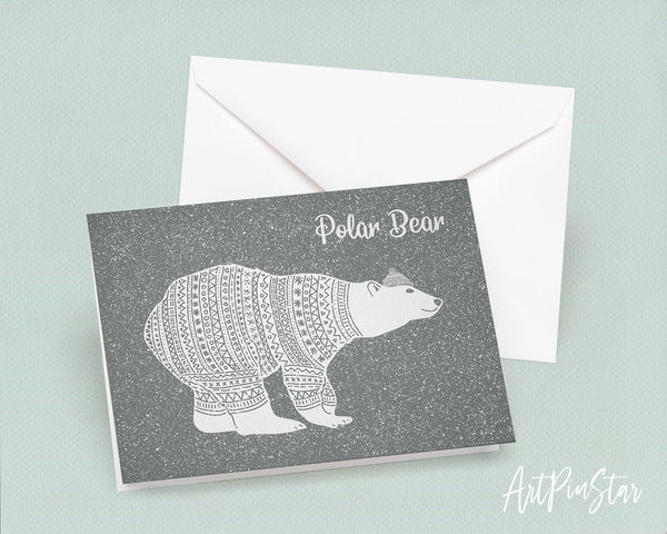 Polar Bear Animal Greeting Cards