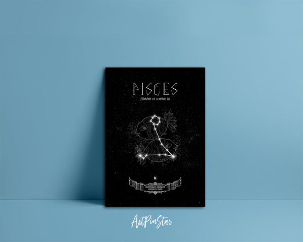 Astrology Pisces Prediction Yearly Art Horoscope Customized Gift Cards