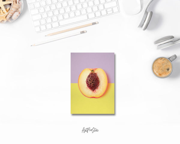 Lemon Slice in Half Food Customized Gift Cards