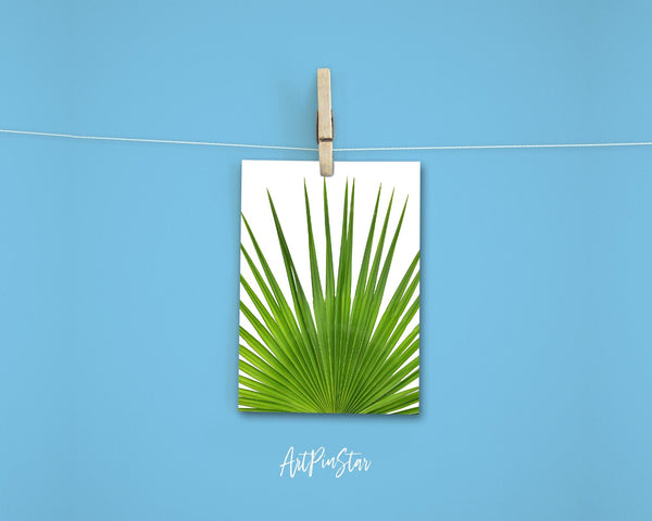 Palm Leaf Botanical Garden Customized Greeting Card