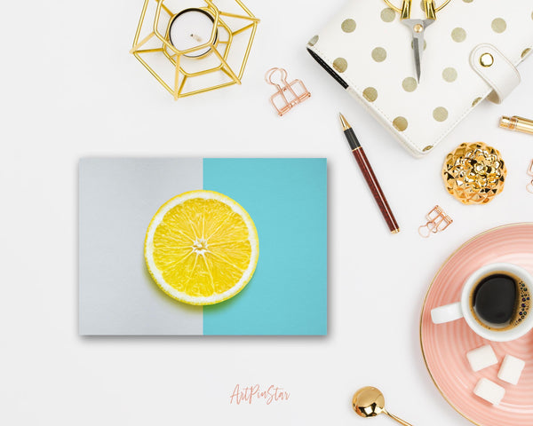 Cucumber Slice in Half Food Customized Gift Cards