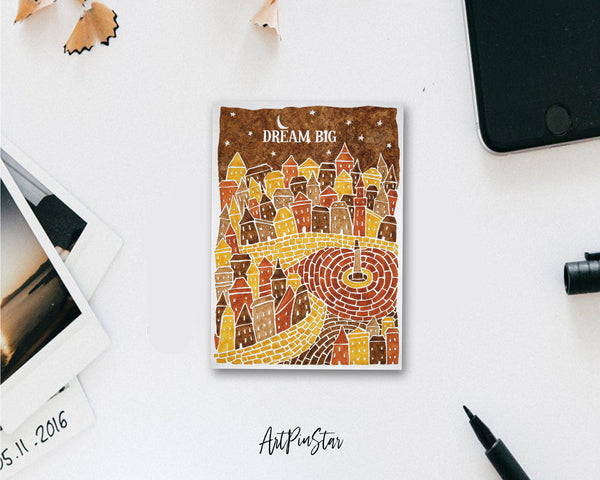 Dream Big Artwork Greeting Cards Personalized Art Prints Posters