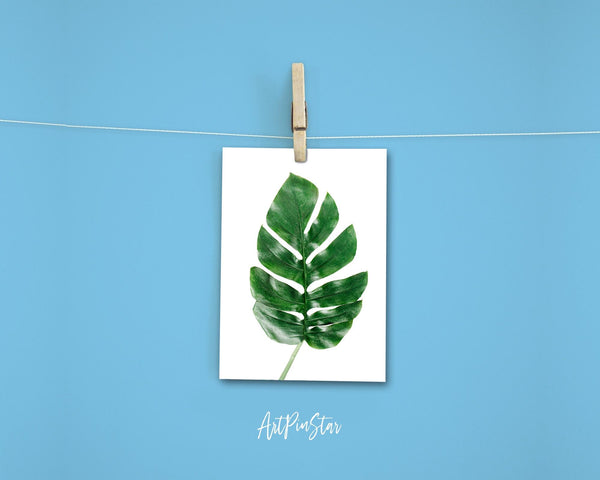 Tropical Palm Leaf Botanical Garden Customized Greeting Card