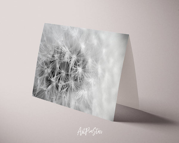 Dandelion Flower Photo Art Customized Gift Cards