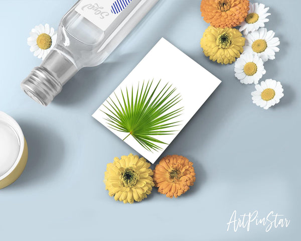 Palm Leaf Botanical Garden Customized Greeting Card