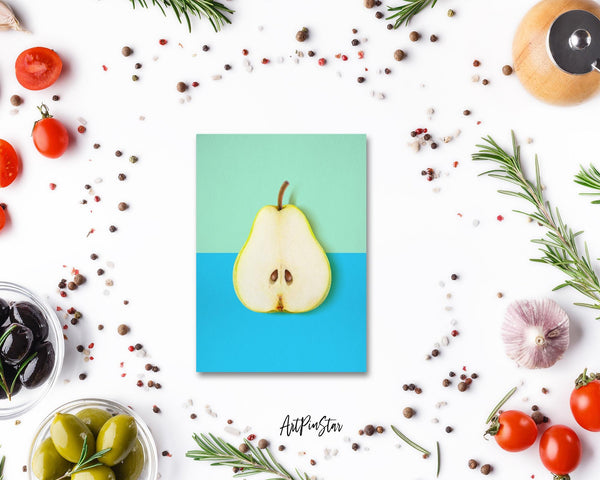 Lime Slice in Half Food Customized Gift Cards